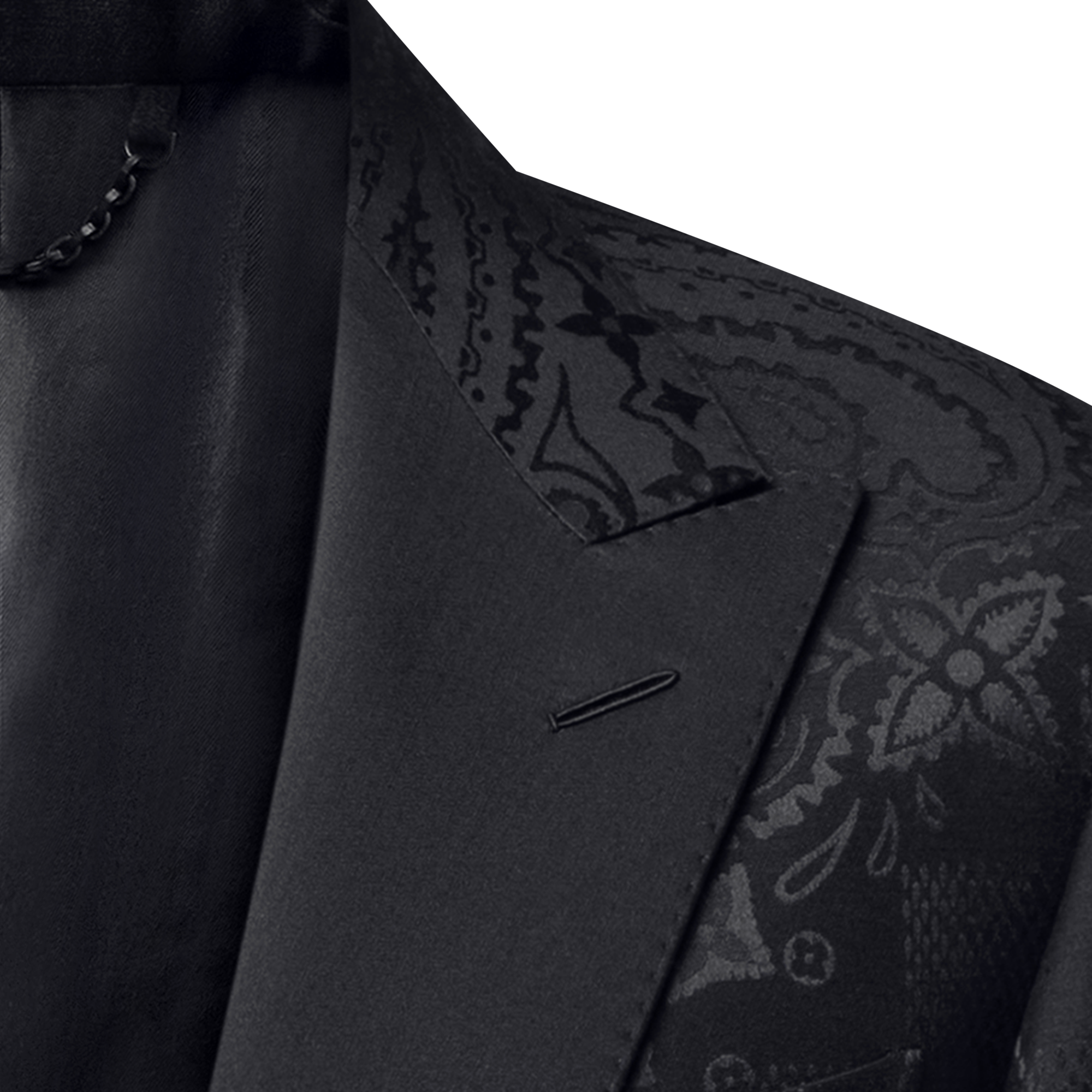 Chaqueta Pont Neuf satinada de botonadura sencilla  Hombre Prêt-à-Porter Americanas y chaquetas | LOUIS VUITTON (Zoom de producto)